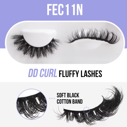FEC11N - Faux cils 3D DD Curl Fluffy